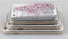 Load image into Gallery viewer, Silver Glitter iPhone Case