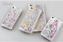 Load image into Gallery viewer, Silver Glitter iPhone Case