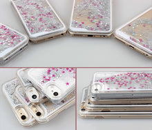 Load image into Gallery viewer, Silver Glitter iPhone Case
