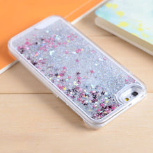 Load image into Gallery viewer, Silver Glitter iPhone Case