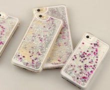 Load image into Gallery viewer, Silver Glitter iPhone Case