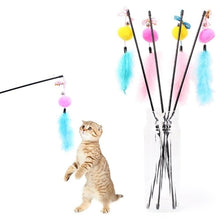 Load image into Gallery viewer, Pet cat Interactive toy Cute Design Bell and bird