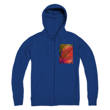 Load image into Gallery viewer, COLORFUL TROPICAL LEAVES no4 Premium Adult Zip