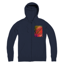Load image into Gallery viewer, COLORFUL TROPICAL LEAVES no4 Premium Adult Zip