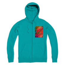 Load image into Gallery viewer, COLORFUL TROPICAL LEAVES no4 Premium Adult Zip