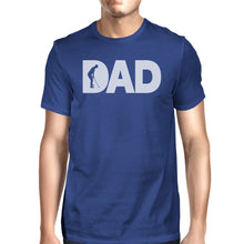 Load image into Gallery viewer, Dad Golf Mens Blue Cute Graphic Tee Unique Dad