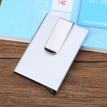 Load image into Gallery viewer, luxury credit card holder Men Women Aluminum Slim