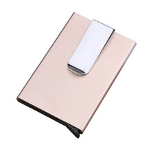 Load image into Gallery viewer, luxury credit card holder Men Women Aluminum Slim