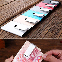 Load image into Gallery viewer, luxury credit card holder Men Women Aluminum Slim