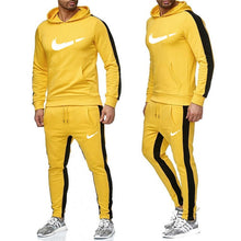Load image into Gallery viewer, New 2019 Brand Tracksuit Men Thermal Men Sportswear Sets Fleece Thick Hoodie+Pants Sporting Suit Casual Sweatshirts Sport Suit