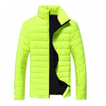 Load image into Gallery viewer, Boys' Men's Warm Stand Collar Slim Fashion Winter Zip Coat Outwear Down Jacket