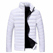 Load image into Gallery viewer, Boys' Men's Warm Stand Collar Slim Fashion Winter Zip Coat Outwear Down Jacket