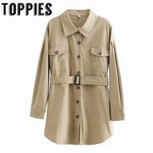 Load image into Gallery viewer, Women Long Shirt 2019 Spring Summer Cotton Shirts Solid Color Boyfriend Style Tops High Street Fashion