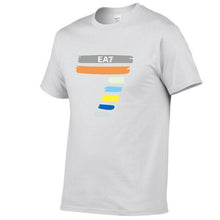 Load image into Gallery viewer, The latest EA7 men's T-shirt suit summer special fashion T-shirt round neck shorts + T-shirt fashion brand short-sleeved suit