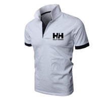 Load image into Gallery viewer, 2019 New Fashion Helly Hansen Printed Men Polo Shirt Lapel Collar Slim Fit Tops Casual Classic Male Polos Shirts S-5XL