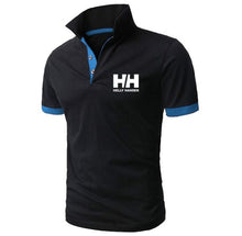 Load image into Gallery viewer, 2019 New Fashion Helly Hansen Printed Men Polo Shirt Lapel Collar Slim Fit Tops Casual Classic Male Polos Shirts S-5XL