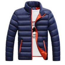 Load image into Gallery viewer, Men's Packable Down Jacket Men's Ultra Lightweight Packable Puffer Down Jacket Men Lightweight Stand Collar Packable Down Jacket