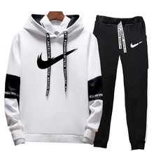 Load image into Gallery viewer, Brand Clothing Men's Casual Sweatshirts Pullover Cotton Men tracksuit Hoodies Two Piece +Pants Sport Shirts Autumn Winter Set