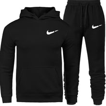 Load image into Gallery viewer, Men's Fashion Hoodies Set Suits Hit Color Mosaic Stars Sweater Sweatsuit Mens Track Suit Set Men Clothes 2019