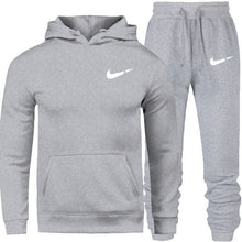 Load image into Gallery viewer, Men's Fashion Hoodies Set Suits Hit Color Mosaic Stars Sweater Sweatsuit Mens Track Suit Set Men Clothes 2019