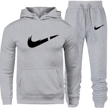 Load image into Gallery viewer, Men's Fashion Hoodies Set Suits Hit Color Mosaic Stars Sweater Sweatsuit Mens Track Suit Set Men Clothes 2019