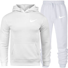Load image into Gallery viewer, Men's Fashion Hoodies Set Suits Hit Color Mosaic Stars Sweater Sweatsuit Mens Track Suit Set Men Clothes 2019