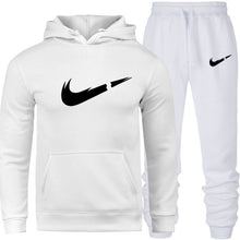 Load image into Gallery viewer, Men's Fashion Hoodies Set Suits Hit Color Mosaic Stars Sweater Sweatsuit Mens Track Suit Set Men Clothes 2019