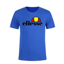Load image into Gallery viewer, Ellesse man popular logo new set T-shirt European and American fashion men's summer cotton T-shirt