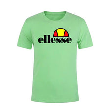 Load image into Gallery viewer, Ellesse man popular logo new set T-shirt European and American fashion men's summer cotton T-shirt