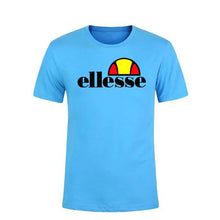 Load image into Gallery viewer, Ellesse man popular logo new set T-shirt European and American fashion men's summer cotton T-shirt