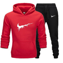 Load image into Gallery viewer, New Sport Suit Print Hoodie Hooded Men Casual Cotton Fall / Winter Warm Sweatshirts Men's Casual Tracksuit Costume