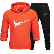 Load image into Gallery viewer, New Sport Suit Print Hoodie Hooded Men Casual Cotton Fall / Winter Warm Sweatshirts Men's Casual Tracksuit Costume