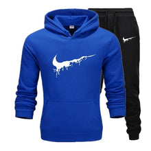 Load image into Gallery viewer, New Sport Suit Print Hoodie Hooded Men Casual Cotton Fall / Winter Warm Sweatshirts Men's Casual Tracksuit Costume