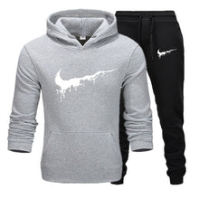 Load image into Gallery viewer, New Sport Suit Print Hoodie Hooded Men Casual Cotton Fall / Winter Warm Sweatshirts Men's Casual Tracksuit Costume