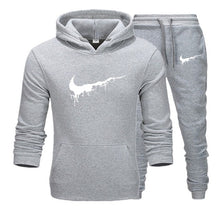 Load image into Gallery viewer, New Sport Suit Print Hoodie Hooded Men Casual Cotton Fall / Winter Warm Sweatshirts Men's Casual Tracksuit Costume