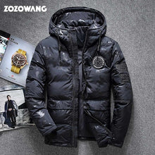 Load image into Gallery viewer, ZOZOWANG High quality men's winter jacket thick snow parka overcoat white duck down jacket men wind breaker down coat size 4XL