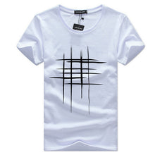 Load image into Gallery viewer, SWENEARO Men's clothing T-Shirt White T shirt Casual Cotton Wolf Printed Cartoon Short Sleeve Tee Shirt Men Brand Tee shirt 5XL