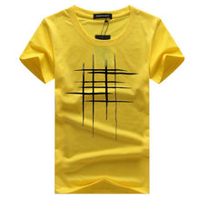 Load image into Gallery viewer, SWENEARO Men's clothing T-Shirt White T shirt Casual Cotton Wolf Printed Cartoon Short Sleeve Tee Shirt Men Brand Tee shirt 5XL