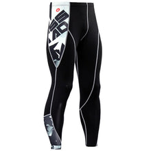 Load image into Gallery viewer, Compression Sportswear Suit Mens Skinny Long sleeve T-shirt Leggings Fitness Workout Rashguard  MMA Tee Tops Tight Pants