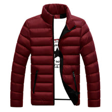 Load image into Gallery viewer, Men's Packable Down Jacket Men's Ultra Lightweight Packable Puffer Down Jacket Men Lightweight Stand Collar Packable Down Jacket