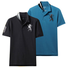 Load image into Gallery viewer, Giordano Men Polo Shirt Pack Of 2 Embroidered Pattern Fashion Polo Men Stretchy Short Sleeve Polos Para Hombre Brand Summer Tops