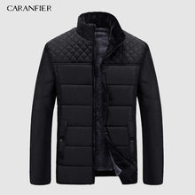 Load image into Gallery viewer, CARANFIER Warm Thick Winter Jacket Men Clothes Casual Stand Collar High Quality Fashion Brand Winter Coat Men Parka Outerwear