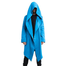Load image into Gallery viewer, 2019 Men New Fashion Hooded Solid Color Trench Coat Spring Autumn Men Long Jacket Cardigan Long Sleeve Hoody Outwear Streetwear