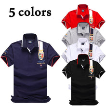 Load image into Gallery viewer, High Quality Camisas Masculinas Polo Australian calvin RETAIL AERONAUTICA MILITARE Men's POLO Shirt Air Force One Embroidered