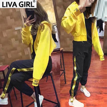 Load image into Gallery viewer, Spring and autumn casual sports suit