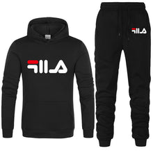 Load image into Gallery viewer, Men's Tracksuit 2 sets of new fashion jacket sportswear men's sweatpants hoodies spring and autumn men's brand hoodies pants