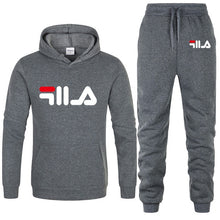 Load image into Gallery viewer, Men's Tracksuit 2 sets of new fashion jacket sportswear men's sweatpants hoodies spring and autumn men's brand hoodies pants