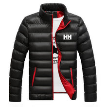 Load image into Gallery viewer, 2019 Winter Coat Men Jacket Warm Cotton Jacket Coats Stand Collars Zippers Men Clothes HELLY HANSEN Mens Winter Jacket