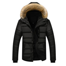 Load image into Gallery viewer, 2019 New Style Winter Jackets Men's Coats Male Parkas Casual Thick Outwear Hooded Fleece Jackets Warm Overcoats Mens Clothing