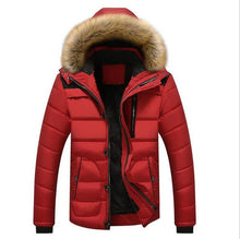Load image into Gallery viewer, 2019 New Style Winter Jackets Men's Coats Male Parkas Casual Thick Outwear Hooded Fleece Jackets Warm Overcoats Mens Clothing